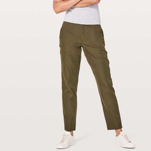 lululemon athletica Olive Green Trousers